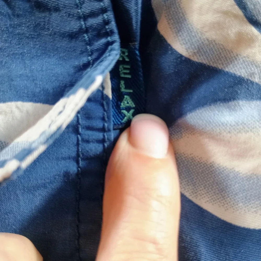 Tommy Bahama Mens Relax Swim‎ Trunks Blue Hibiscus Floral Medium 6in Inseam